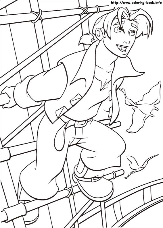 Treasure Planet coloring picture